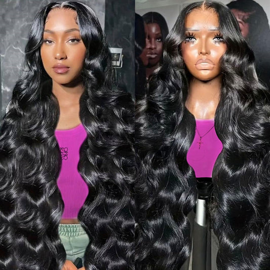 Lala 250% Density Body Wave 13x6 Lace Frontal Wig 100% Human Hair 13X4 Full Lace Front Wig For Women 100% Human Hair Wigs