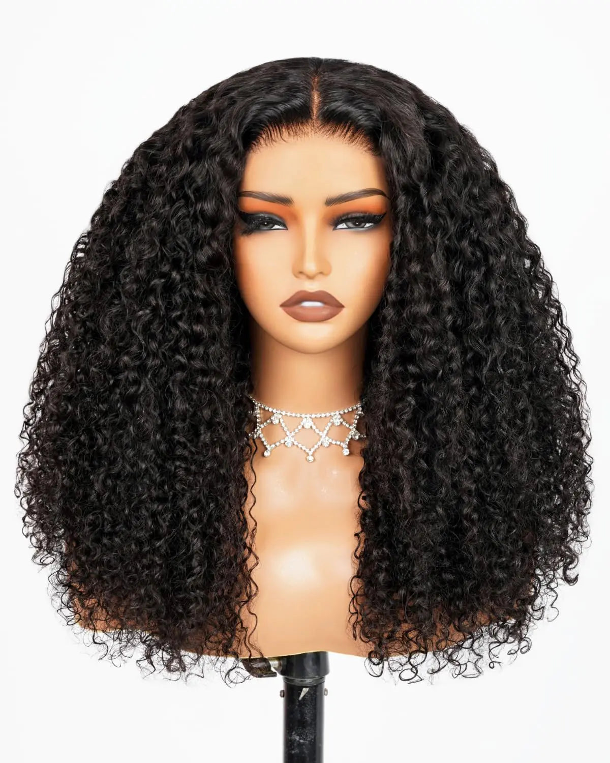 Lala Hair Ella HD Lace Wig 6x5 Ready to Go Glueless Wigs Human Hair 230% Density Lace Front Wigs Human Hair 100% Special Curl Wave Wigs Pre Cut Lace Pre Bleached Wig Human hair (16inch 6x5 Special Curl Wave Wig)