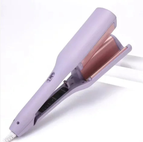Lala Hair French Deep V Hair Curler – 32MM Big Wave & Water Ripple Curling Iron