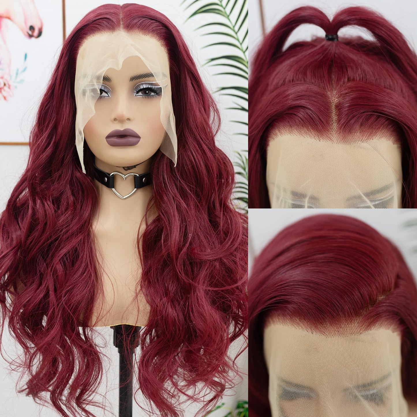 Lala Body Wave 100% Human Hair Lace Frontal Wigs 13X6 Lace Front Wig 28inches