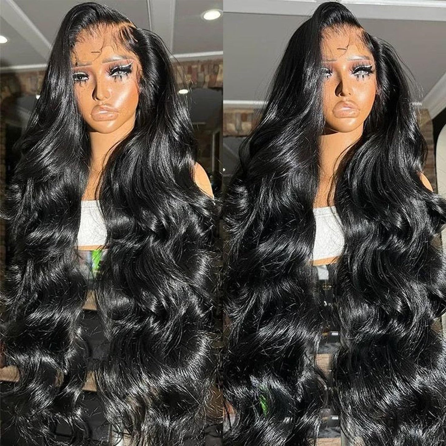 Lala 250% Density Body Wave 13x6 Lace Frontal Wig 100% Human Hair 13X4 Full Lace Front Wig For Women 100% Human Hair Wigs