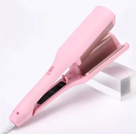 Lala Hair French Deep V Hair Curler – 32MM Big Wave & Water Ripple Curling Iron