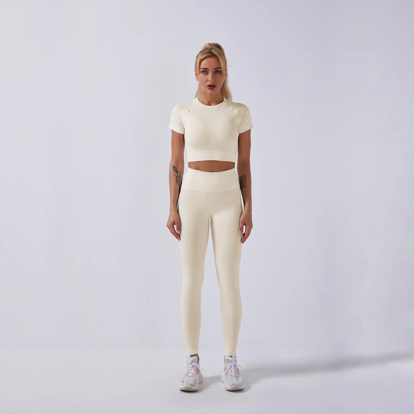 Shark Knit Set for Women - Sports Knit Outfit