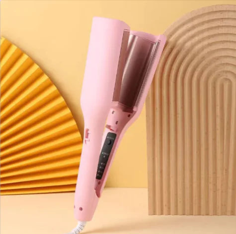Lala Hair French Deep V Hair Curler – 32MM Big Wave & Water Ripple Curling Iron