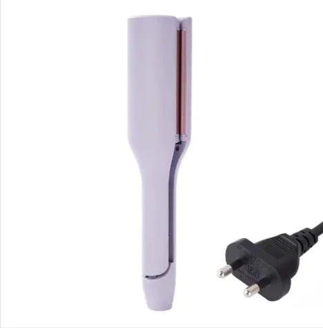 Lala Hair French Deep V Hair Curler – 32MM Big Wave & Water Ripple Curling Iron