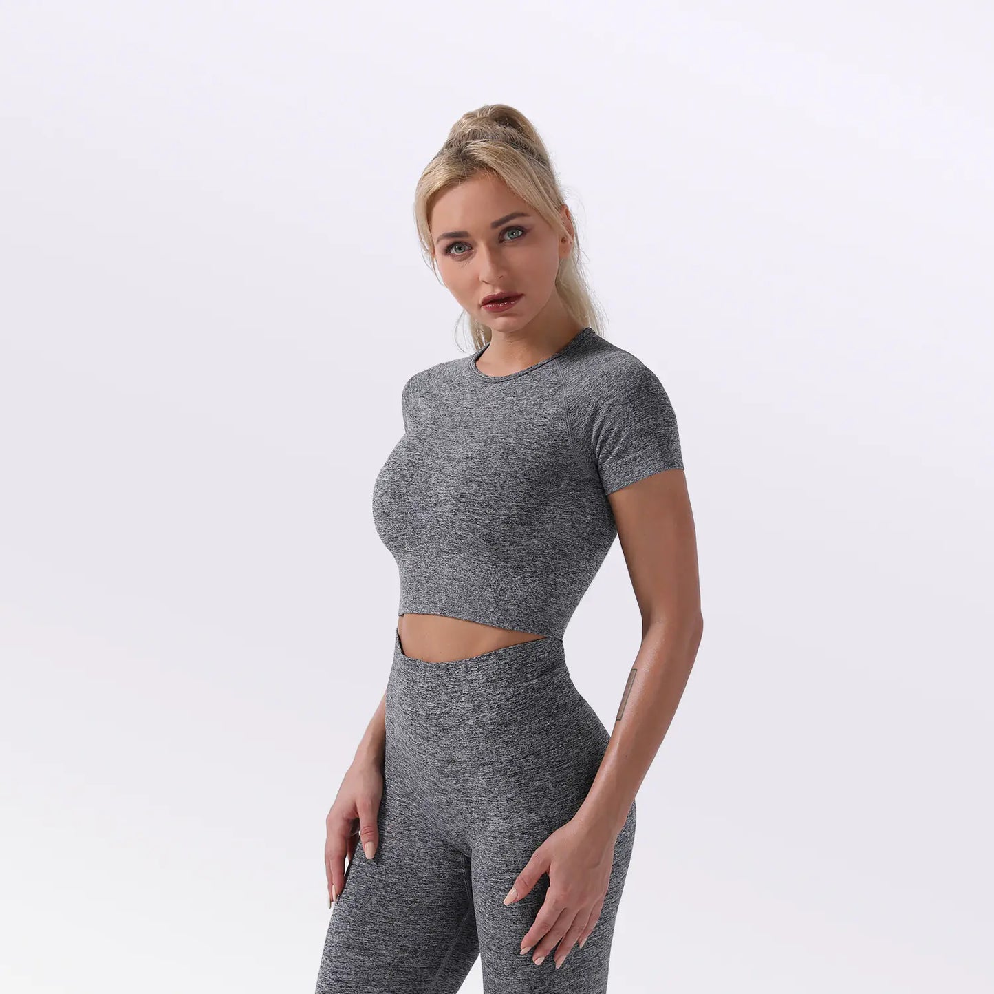 Shark Knit Set for Women - Sports Knit Outfit