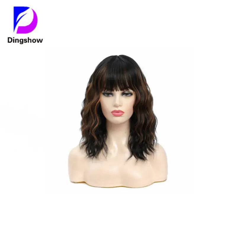 Lala Hair Body Wave Human Hair Wigs with Bangs (Full Machine)